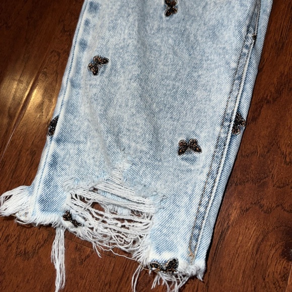 High rise butterfly jeans - Picture 5 of 6